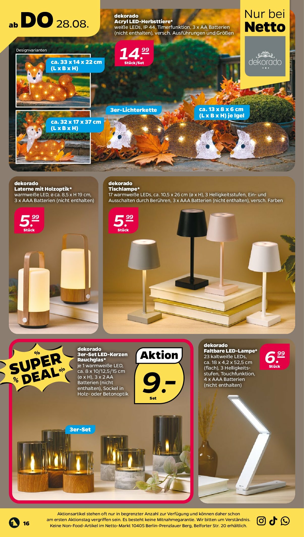 netto - Netto-Prospekt gültig vom 25.08. bis 30.08. - page: 16