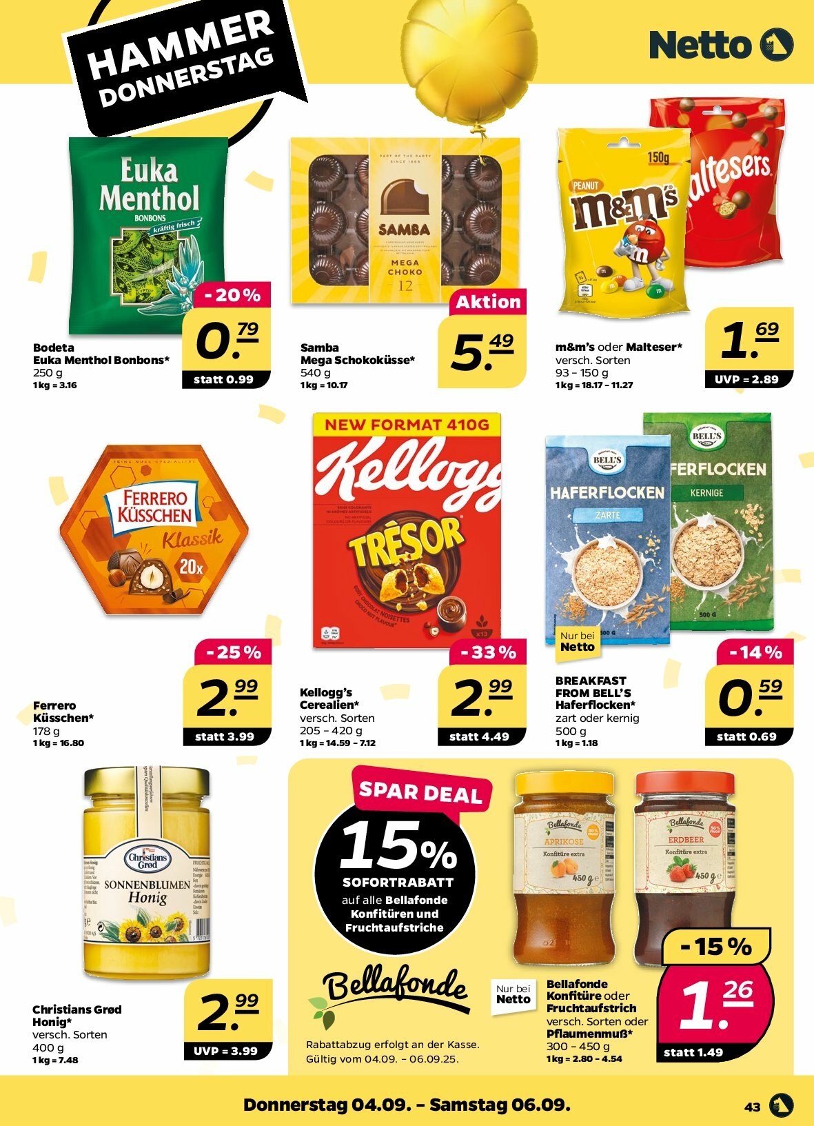 netto - Netto-Prospekt gültig vom 01.09. bis 06.09. - page: 43