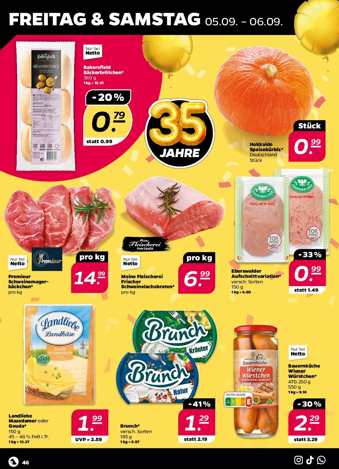 netto - Netto-Prospekt gültig vom 01.09. bis 06.09. - page: 46