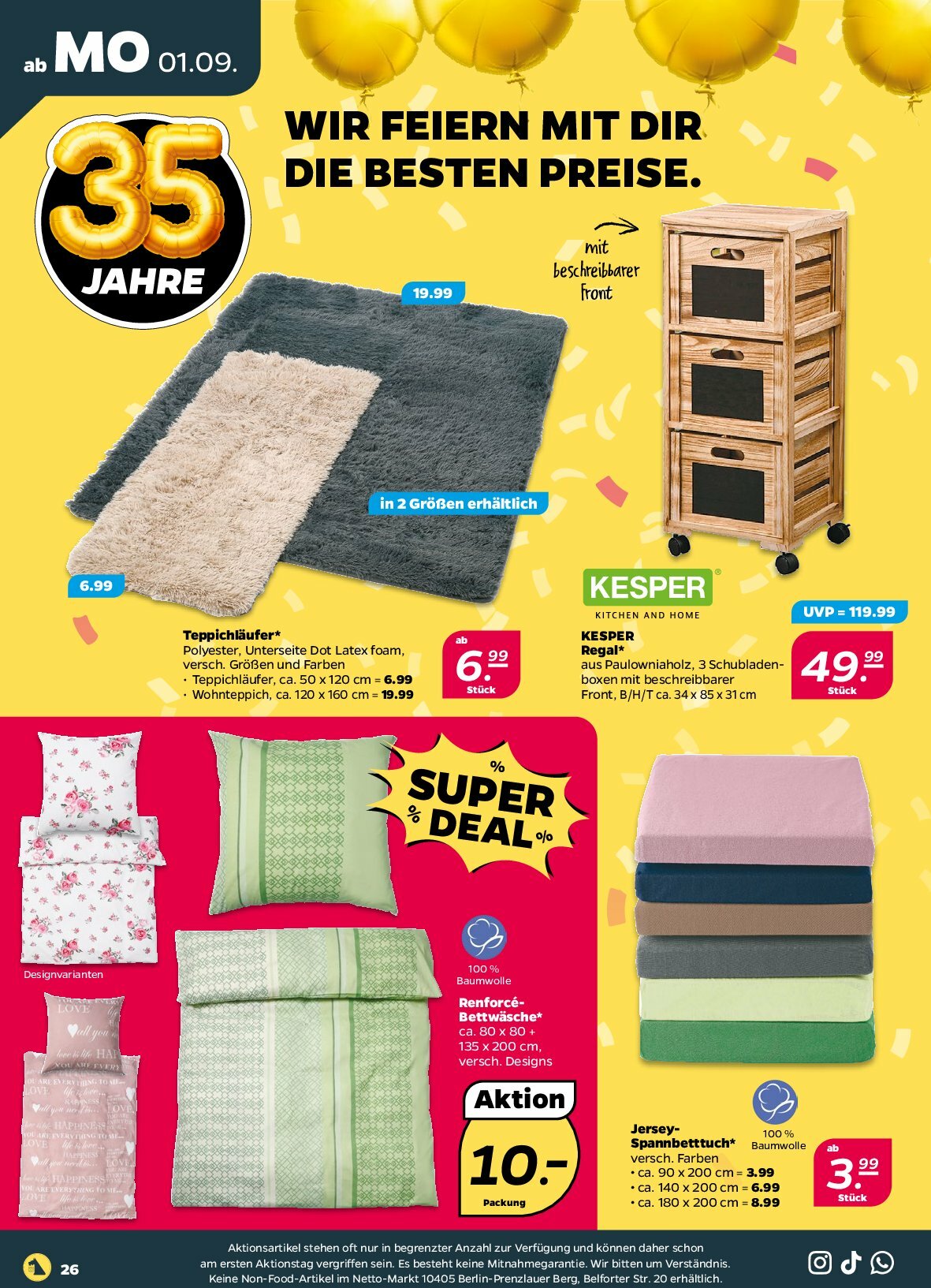 netto - Netto-Prospekt gültig vom 01.09. bis 06.09. - page: 26