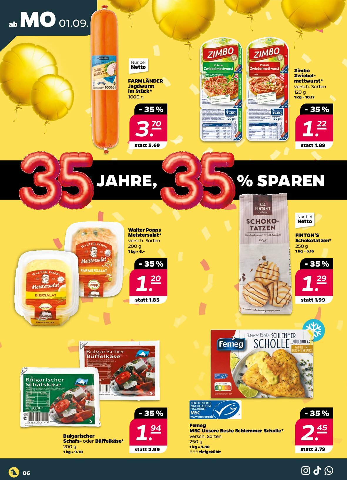 netto - Netto-Prospekt gültig vom 01.09. bis 06.09. - page: 6