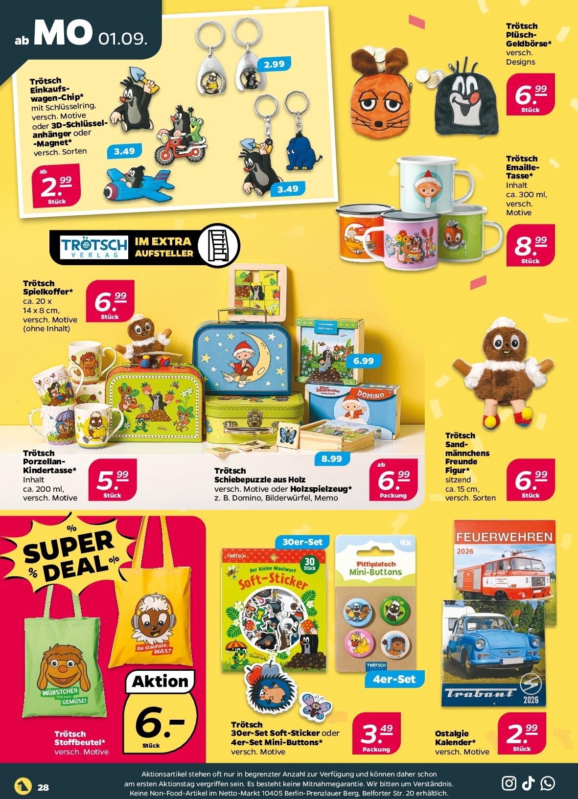 netto - Netto-Prospekt gültig vom 01.09. bis 06.09. - page: 28