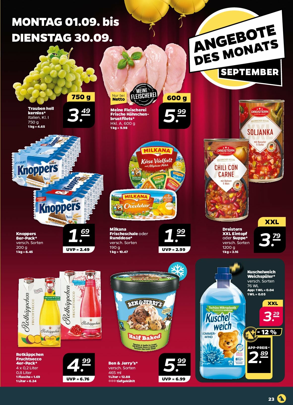 netto - Netto-Prospekt gültig vom 01.09. bis 06.09. - page: 23