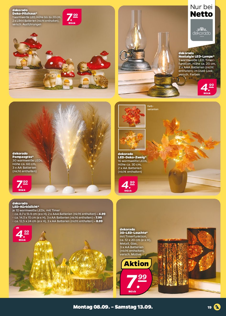 netto - Netto-Prospekt gültig vom 08.09. bis 13.09. - page: 19