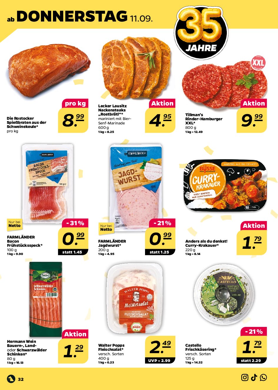 netto - Netto-Prospekt gültig vom 08.09. bis 13.09. - page: 32