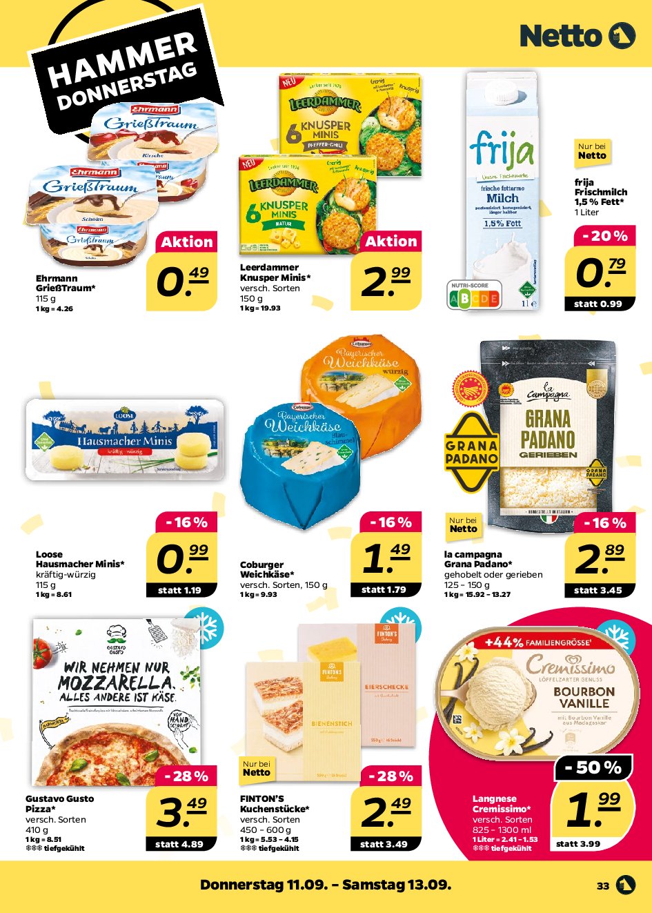 netto - Netto-Prospekt gültig vom 08.09. bis 13.09. - page: 33