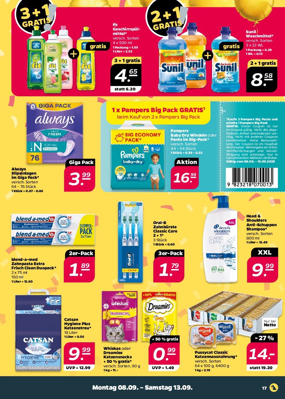 netto - Netto-Prospekt gültig vom 08.09. bis 13.09. - page: 17