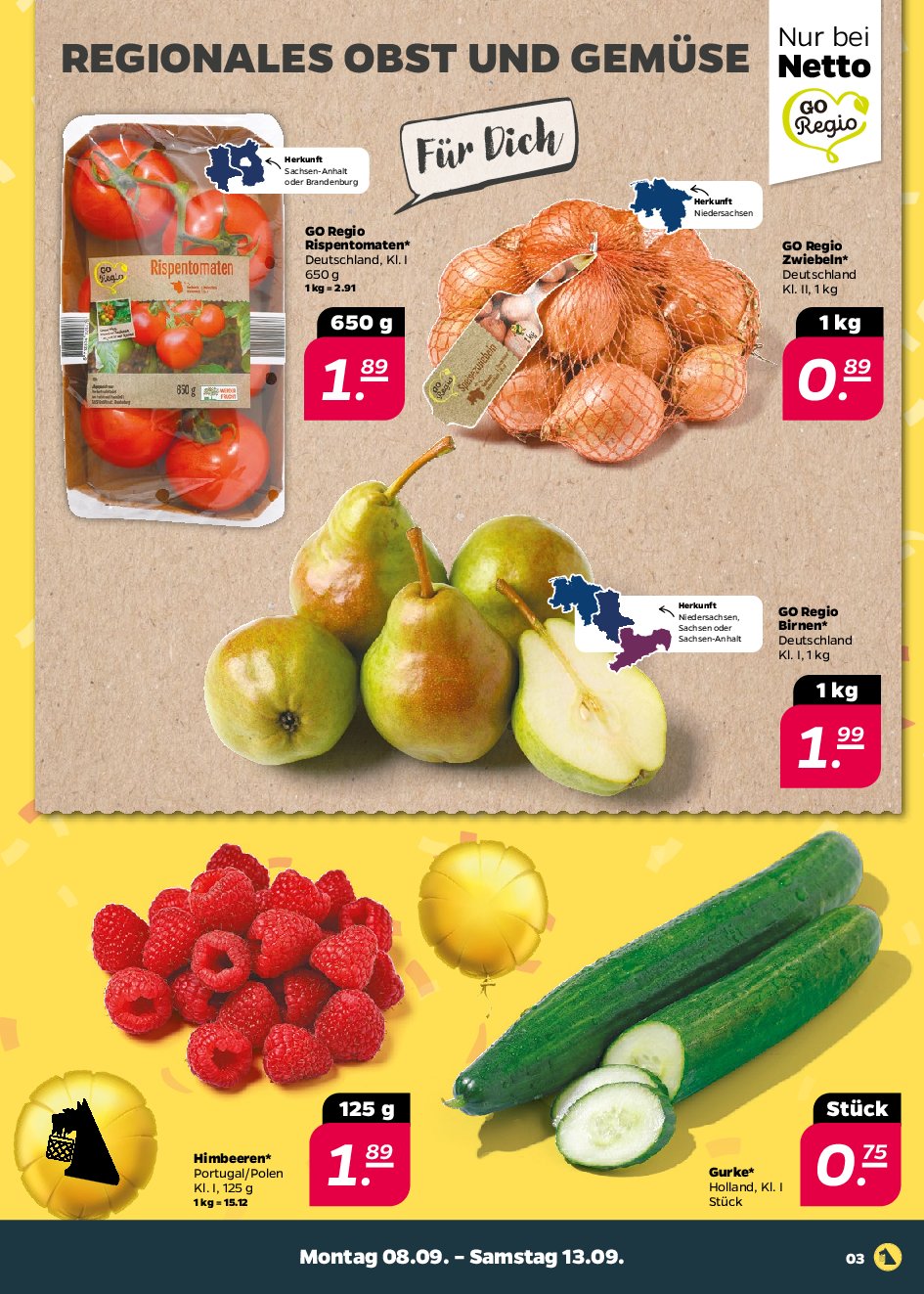 netto - Netto-Prospekt gültig vom 08.09. bis 13.09. - page: 3