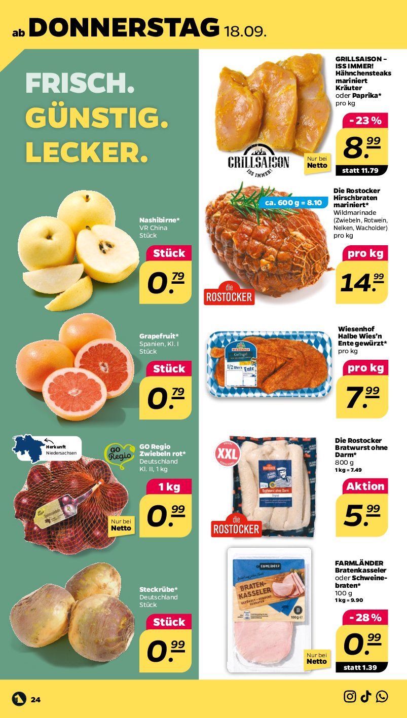 netto - Netto-Prospekt gültig vom 15.09. bis 20.09. - page: 24