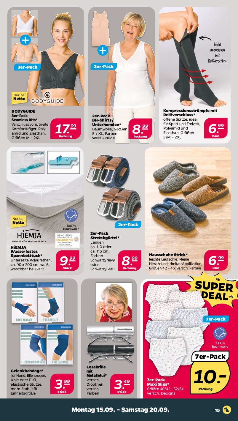 netto - Netto-Prospekt gültig vom 15.09. bis 20.09. - page: 15