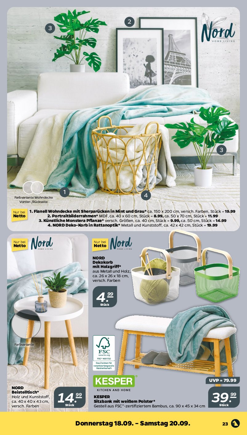 netto - Netto-Prospekt gültig vom 15.09. bis 20.09. - page: 23