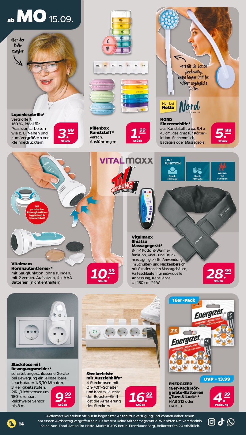 netto - Netto-Prospekt gültig vom 15.09. bis 20.09. - page: 14