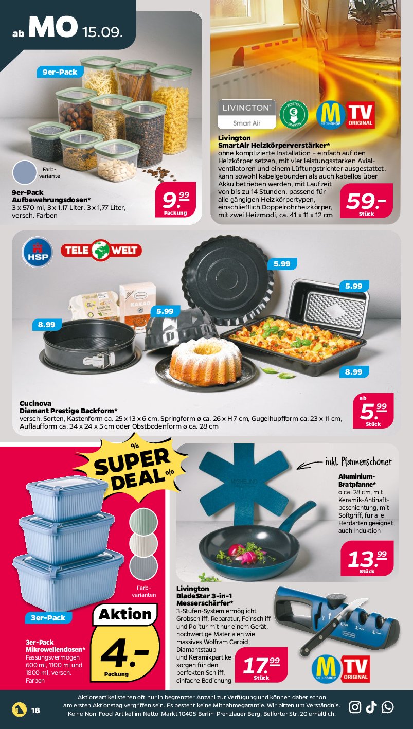 netto - Netto-Prospekt gültig vom 15.09. bis 20.09. - page: 18