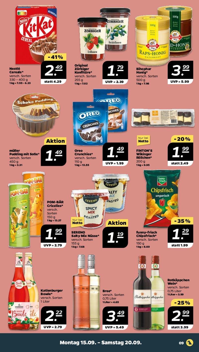 netto - Netto-Prospekt gültig vom 15.09. bis 20.09. - page: 9