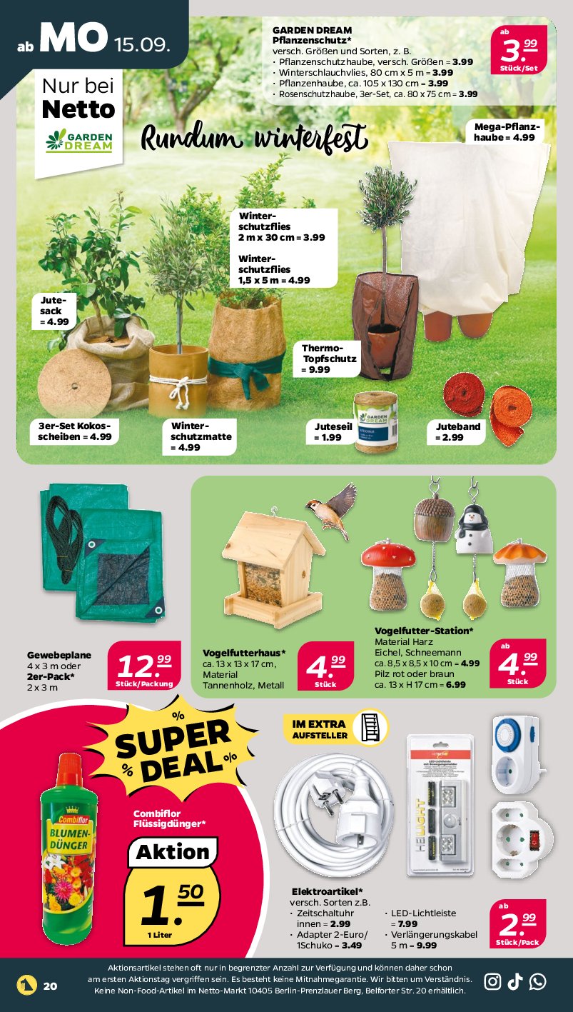 netto - Netto-Prospekt gültig vom 15.09. bis 20.09. - page: 20