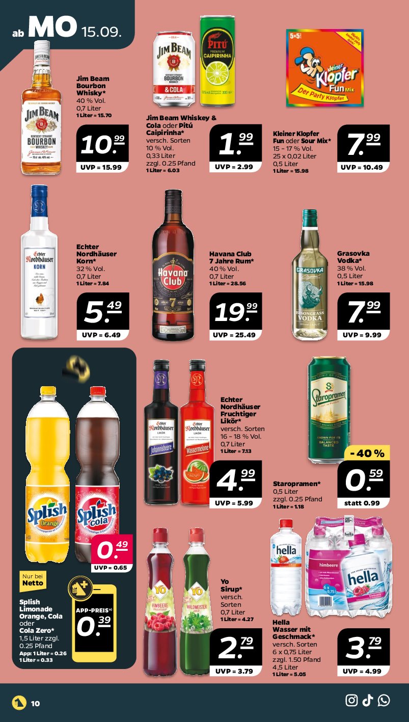 netto - Netto-Prospekt gültig vom 15.09. bis 20.09. - page: 10