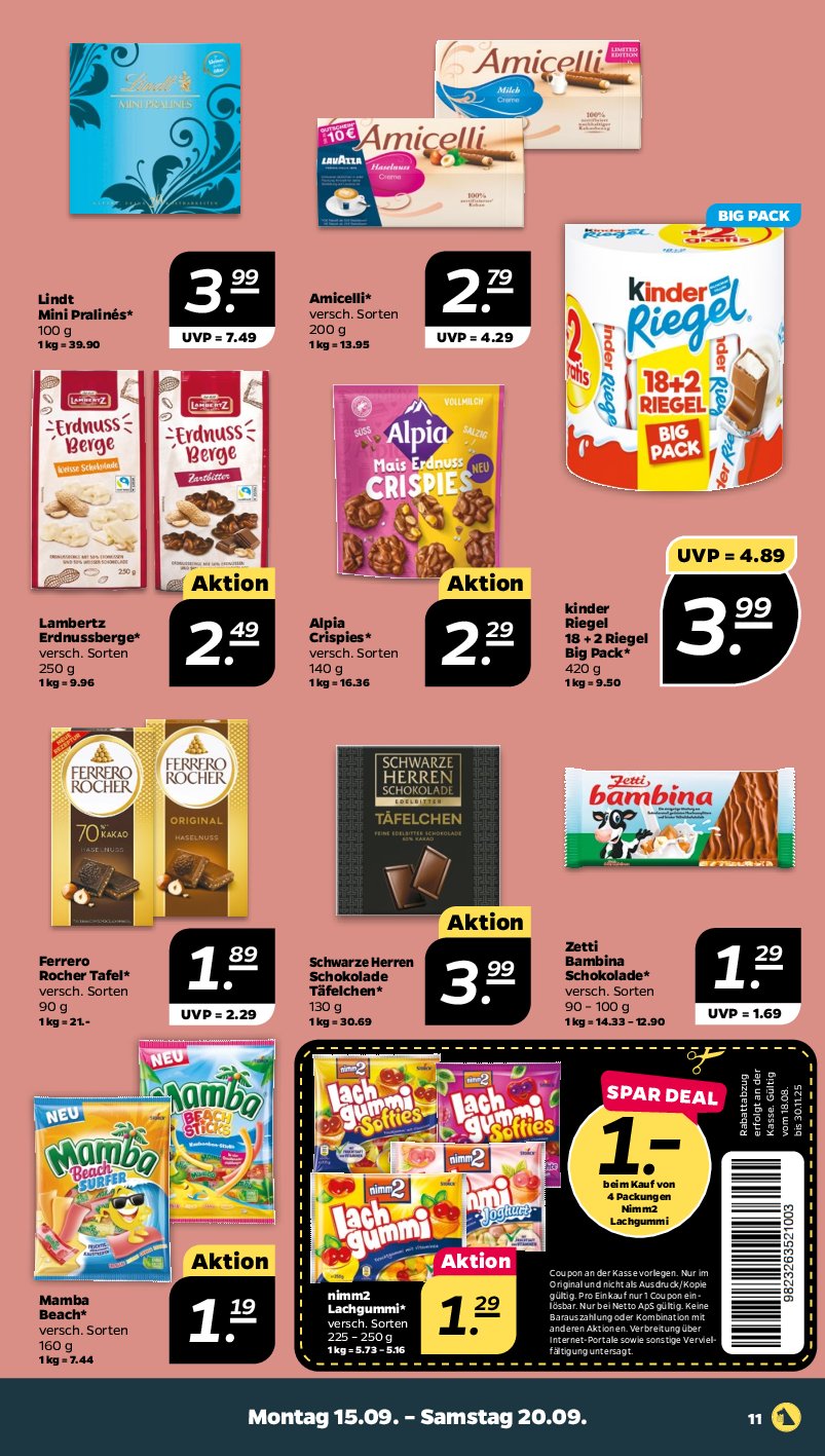 netto - Netto-Prospekt gültig vom 15.09. bis 20.09. - page: 11