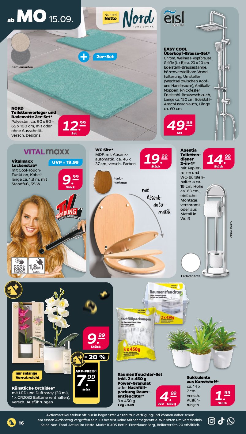 netto - Netto-Prospekt gültig vom 15.09. bis 20.09. - page: 16
