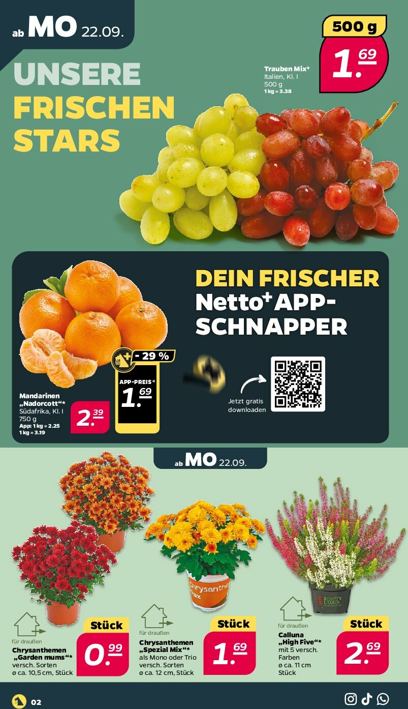 netto - Netto-Prospekt gültig vom 22.09. bis 27.09. - page: 2