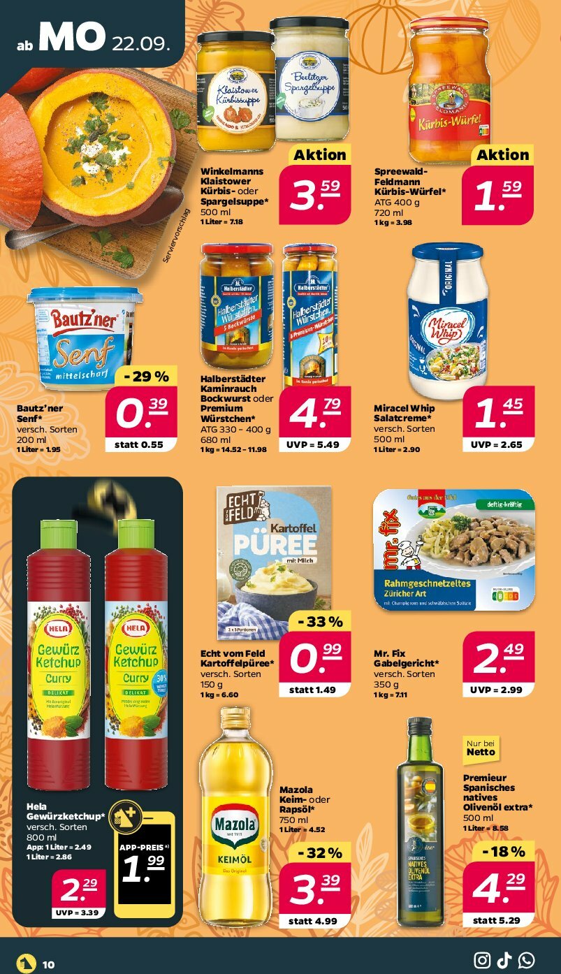 netto - Netto-Prospekt gültig vom 22.09. bis 27.09. - page: 10