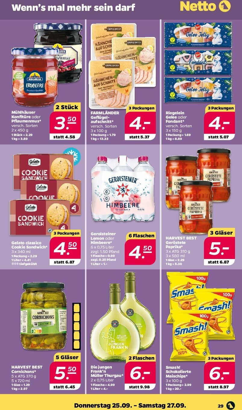 netto - Netto-Prospekt gültig vom 22.09. bis 27.09. - page: 29