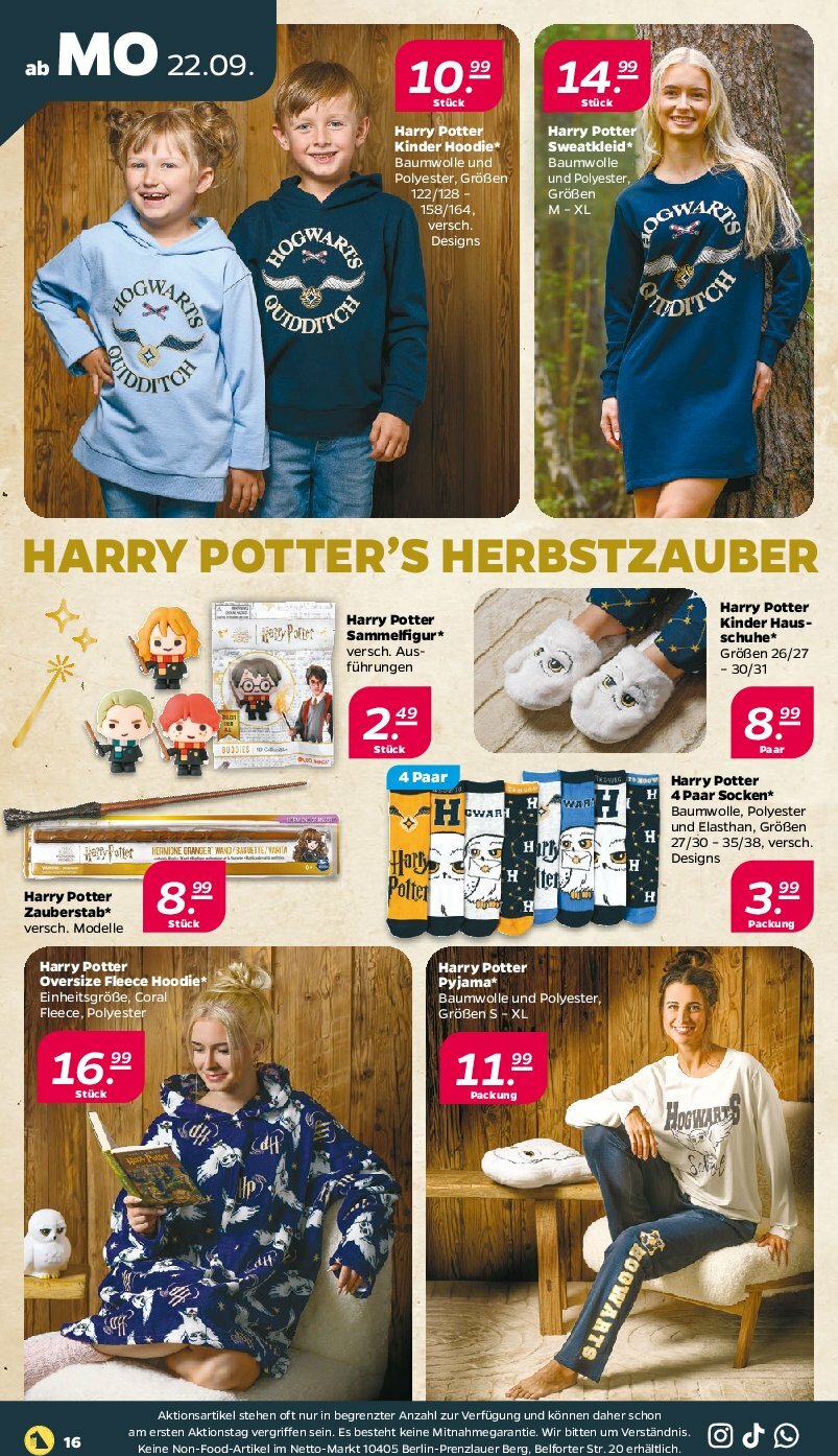 netto - Netto-Prospekt gültig vom 22.09. bis 27.09. - page: 16