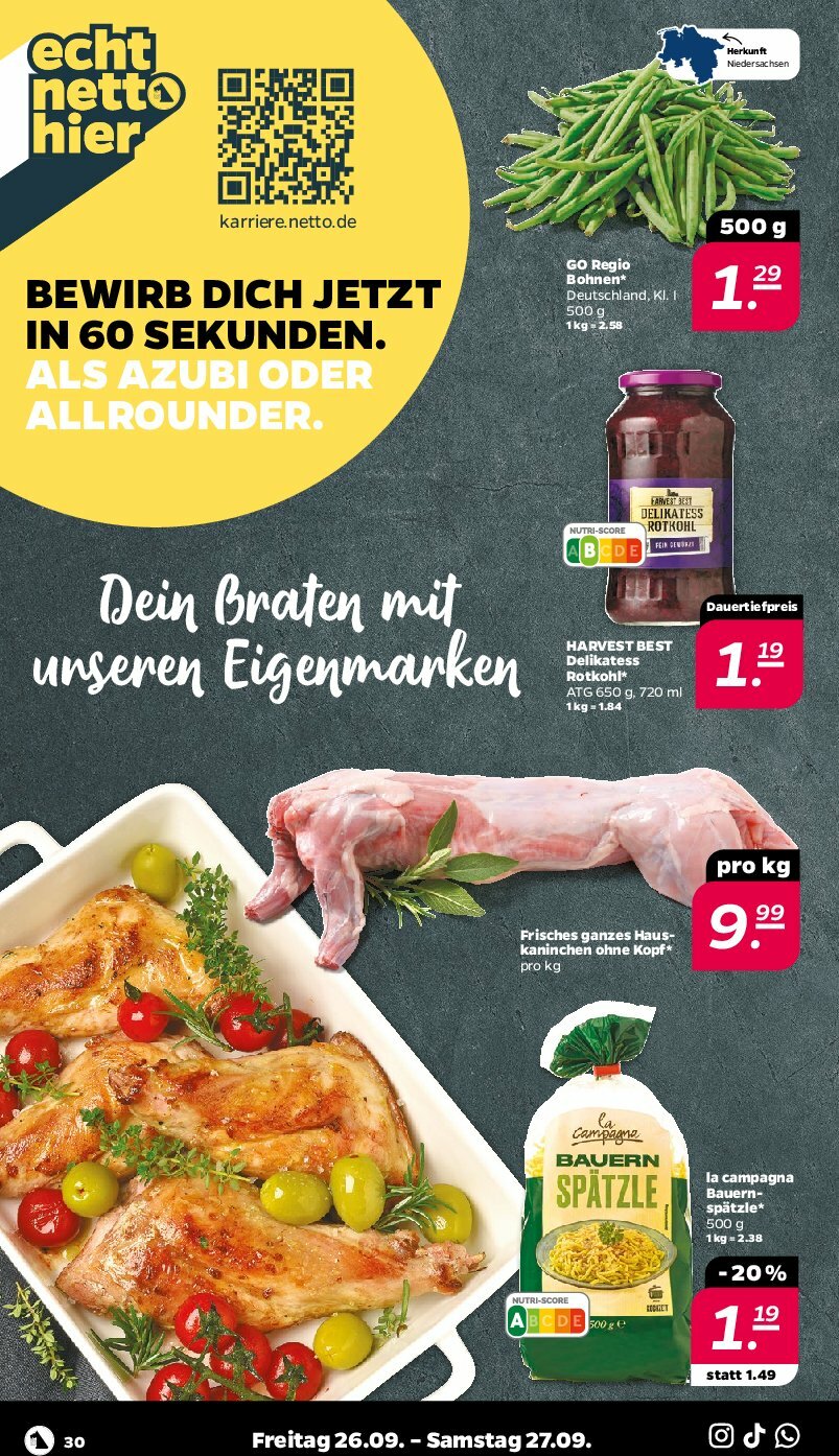 netto - Netto-Prospekt gültig vom 22.09. bis 27.09. - page: 30