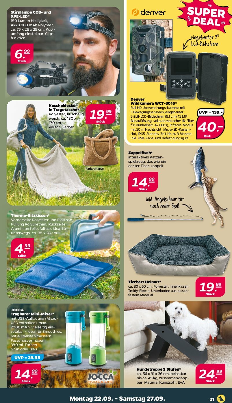 netto - Netto-Prospekt gültig vom 22.09. bis 27.09. - page: 21