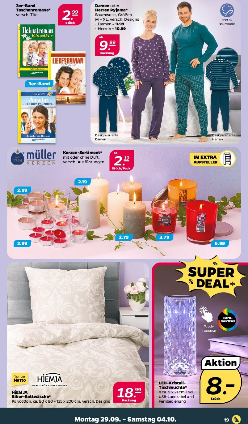 netto - Netto-Prospekt gültig vom 29.09. bis 04.10. - page: 19