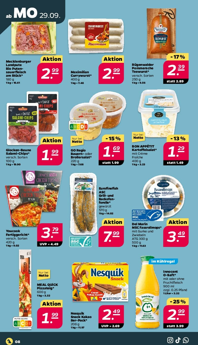 netto - Netto-Prospekt gültig vom 29.09. bis 04.10. - page: 8