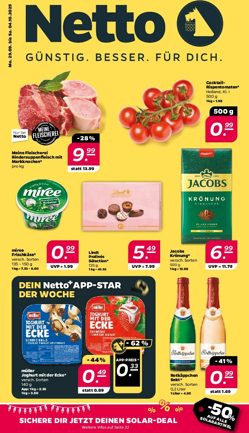 netto - Netto-Prospekt gültig vom 29.09. bis 04.10.