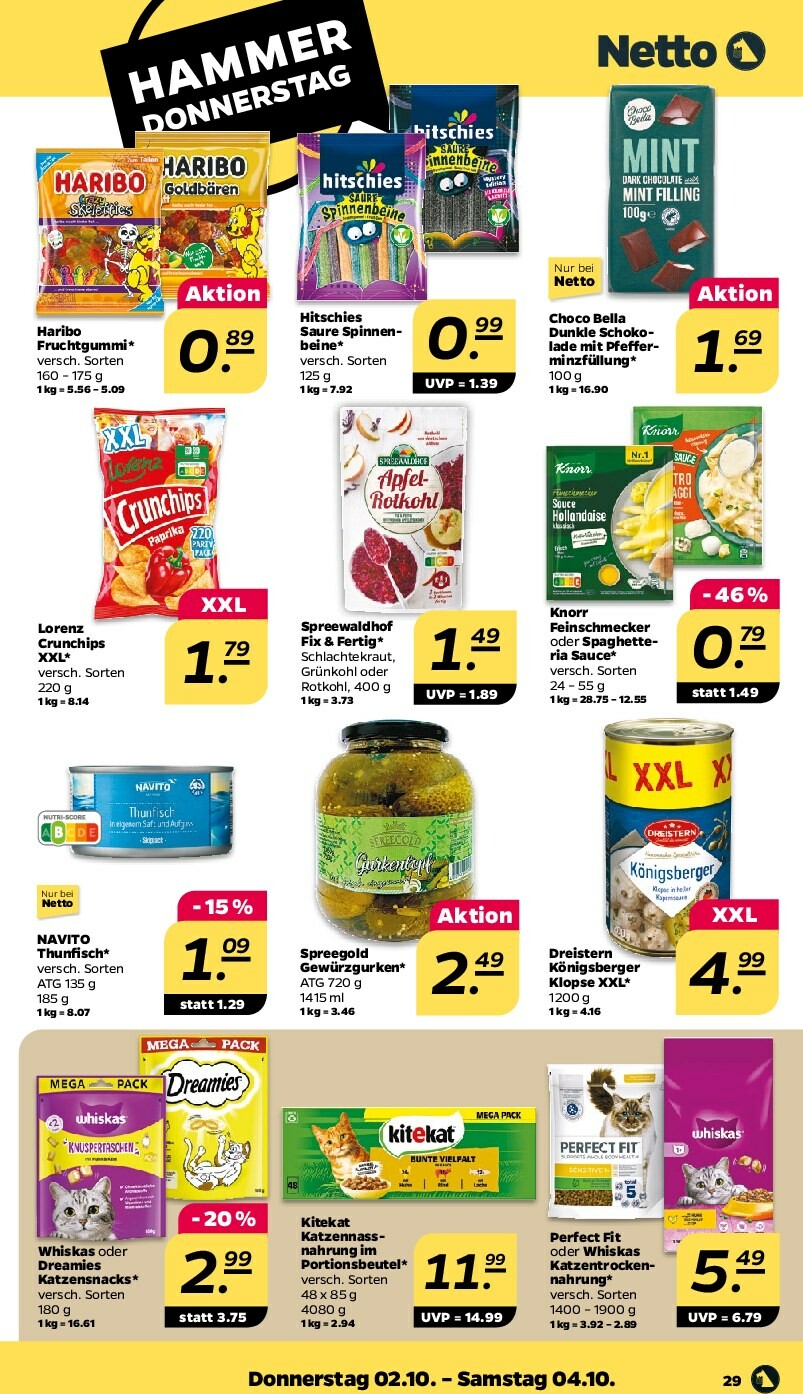 netto - Netto-Prospekt gültig vom 29.09. bis 04.10. - page: 29