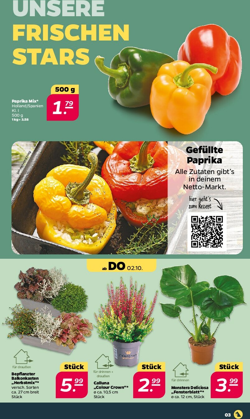 netto - Netto-Prospekt gültig vom 29.09. bis 04.10. - page: 3