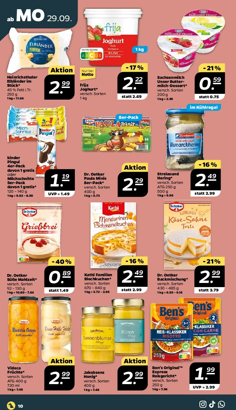 netto - Netto-Prospekt gültig vom 29.09. bis 04.10. - page: 10