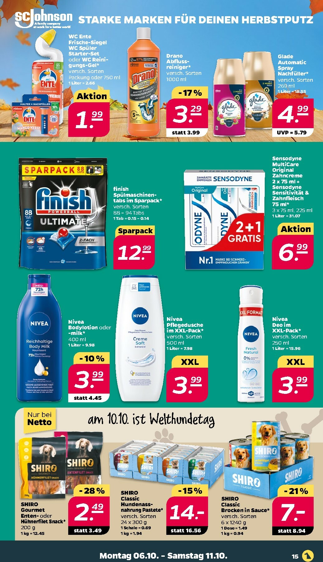 netto - Netto-Prospekt gültig vom 06.10. bis 11.10. - page: 15