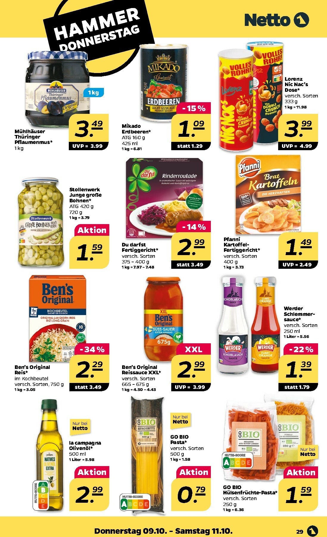 netto - Netto-Prospekt gültig vom 06.10. bis 11.10. - page: 29