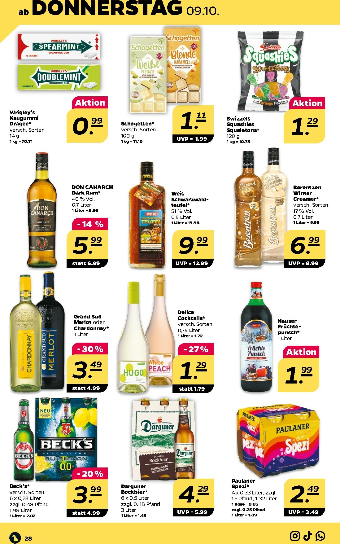 netto - Netto-Prospekt gültig vom 06.10. bis 11.10. - page: 28