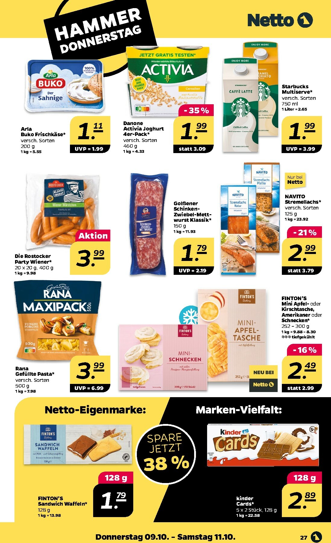 netto - Netto-Prospekt gültig vom 06.10. bis 11.10. - page: 27