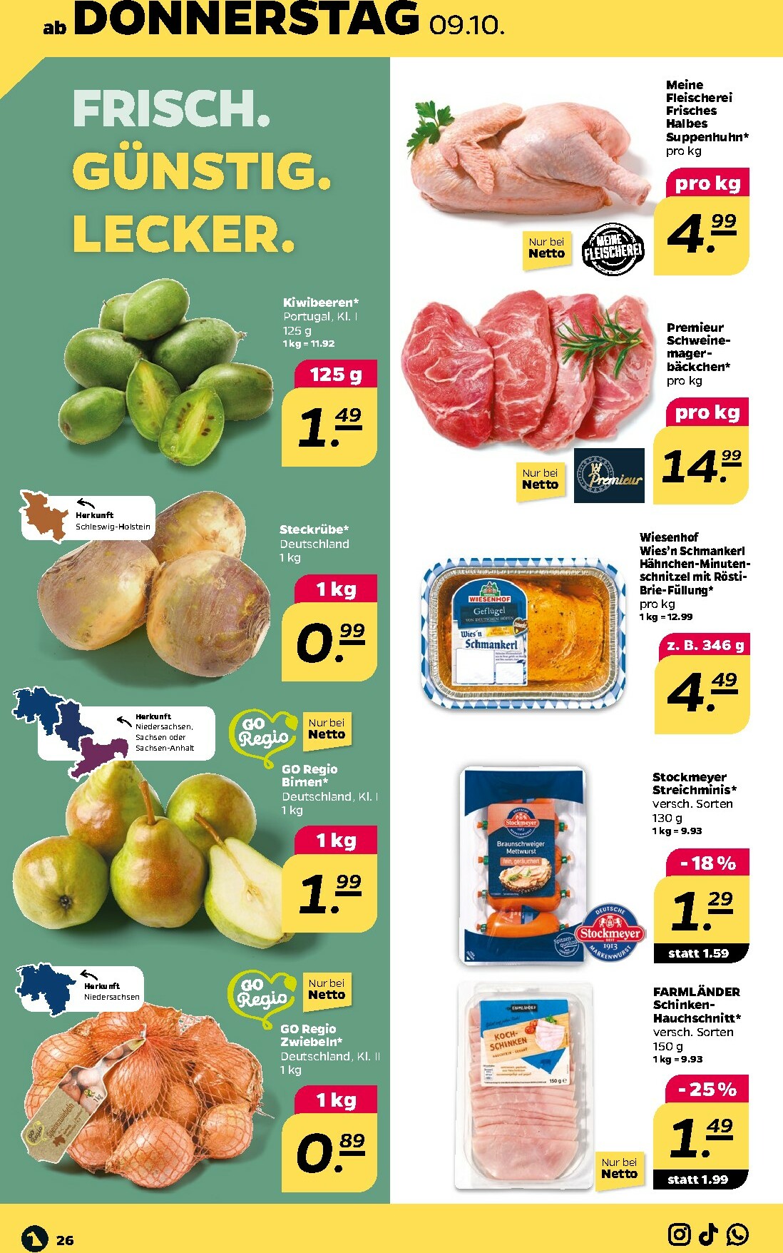 netto - Netto-Prospekt gültig vom 06.10. bis 11.10. - page: 26