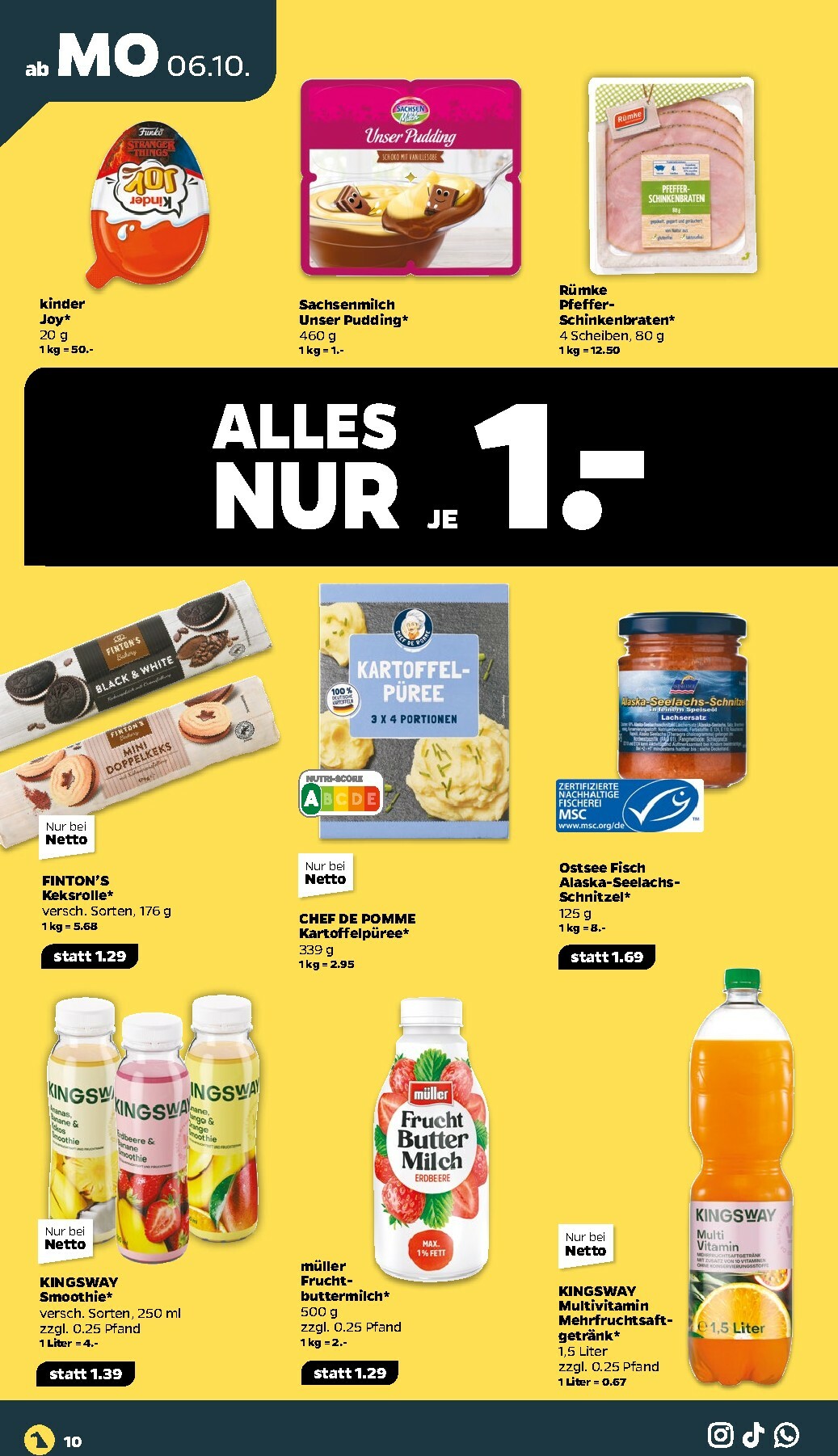 netto - Netto-Prospekt gültig vom 06.10. bis 11.10. - page: 10