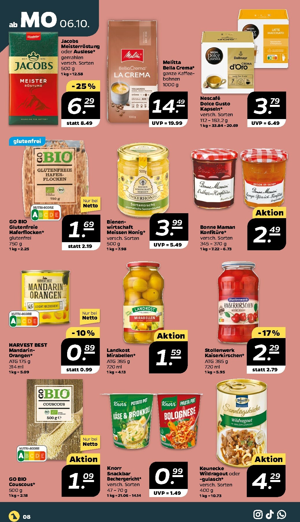 netto - Netto-Prospekt gültig vom 06.10. bis 11.10. - page: 8