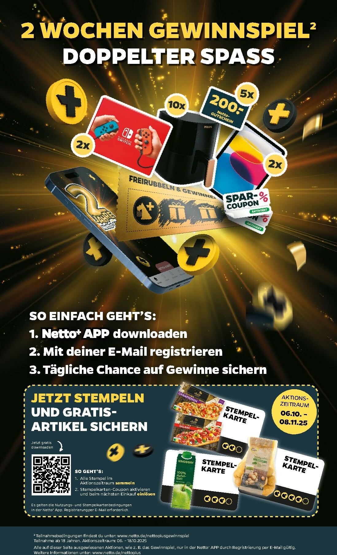netto - Netto - Geburtstag und Sparen-Prospekt gültig vom 06.10. bis 18.10. - page: 4