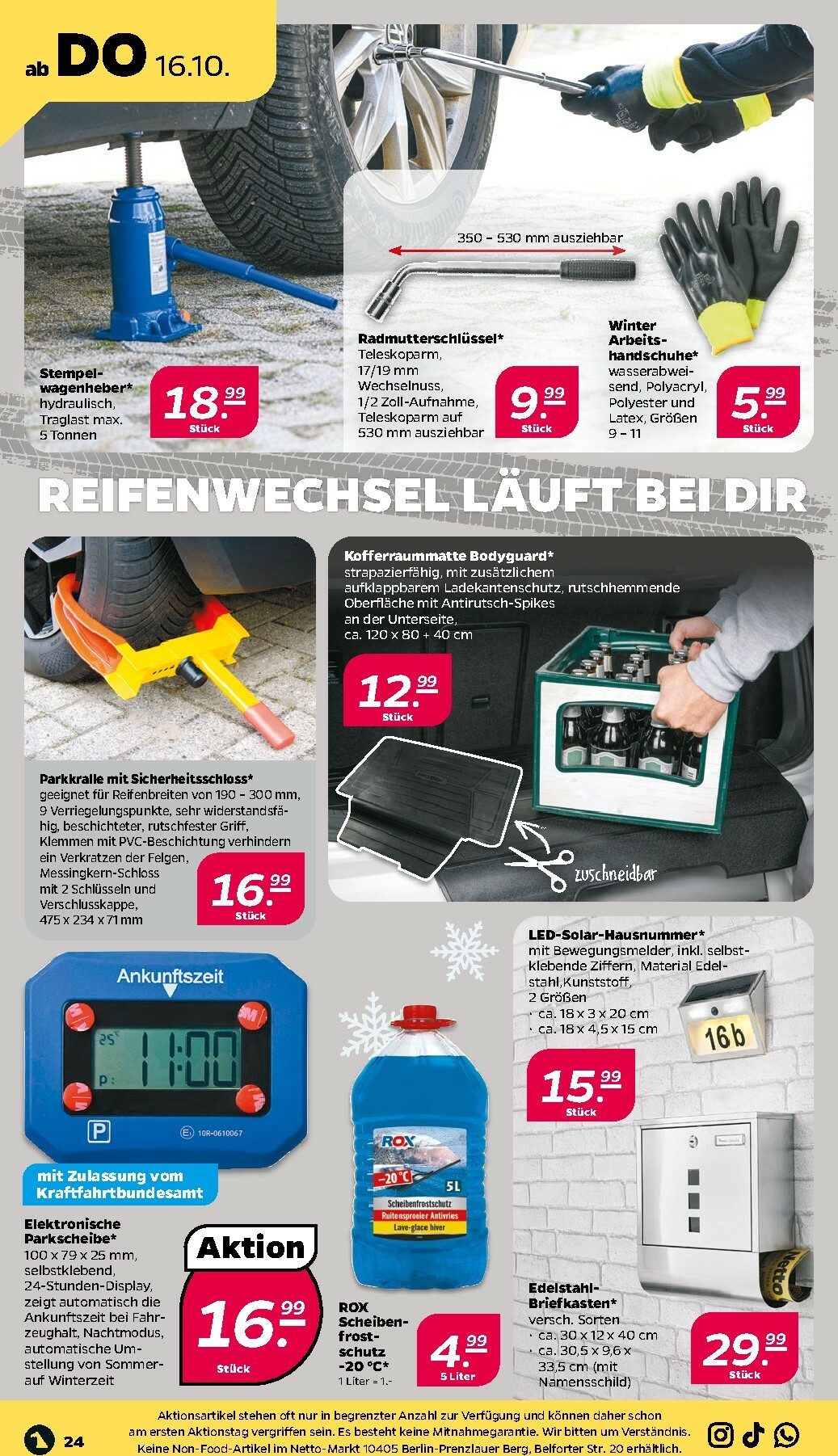 netto - Netto-Prospekt gültig vom 13.10. bis 18.10. - page: 24
