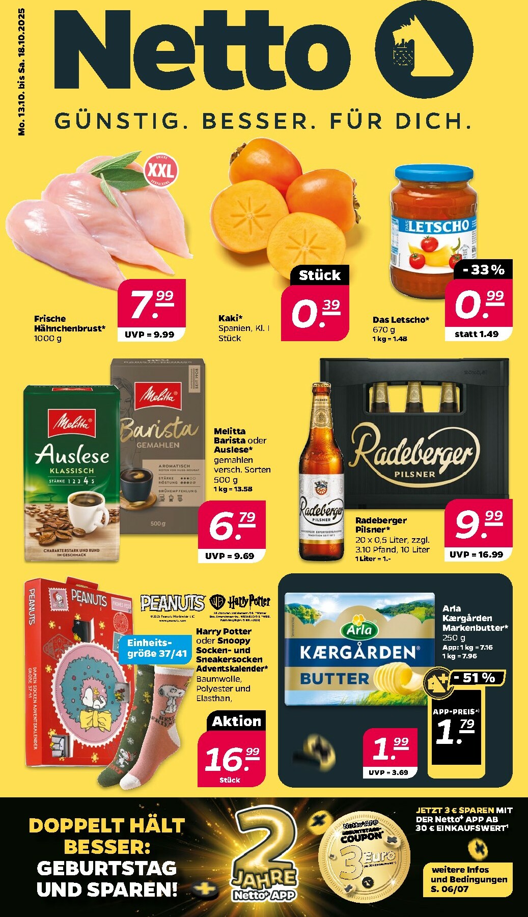 netto - Netto-Prospekt gültig vom 13.10. bis 18.10. - page: 1