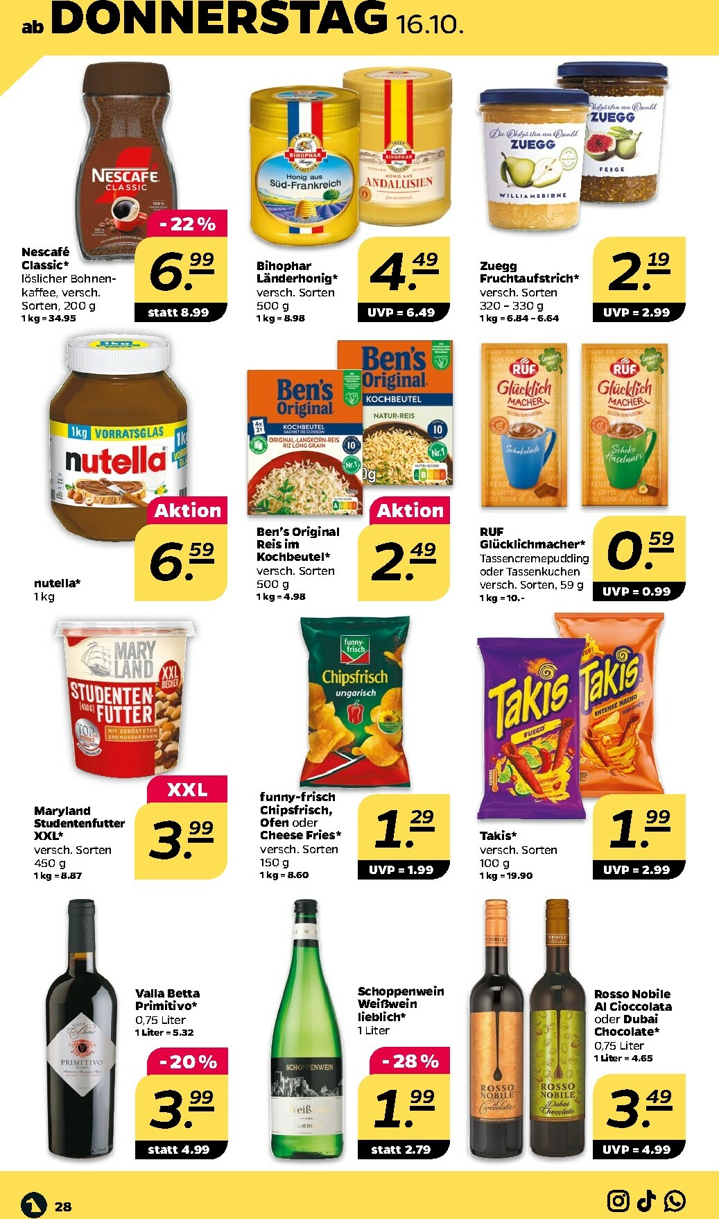 netto - Netto-Prospekt gültig vom 13.10. bis 18.10. - page: 28