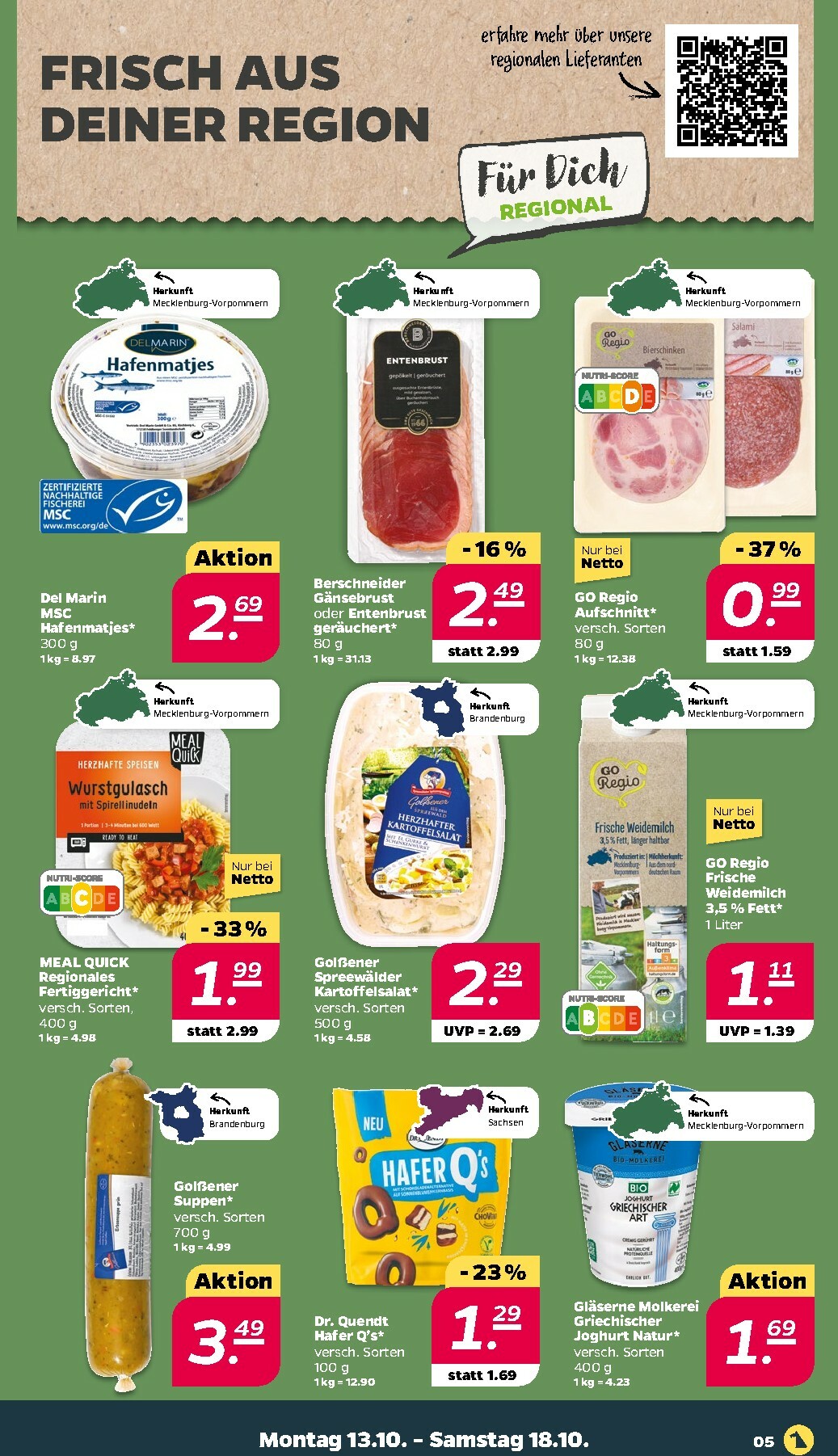 netto - Netto-Prospekt gültig vom 13.10. bis 18.10. - page: 5