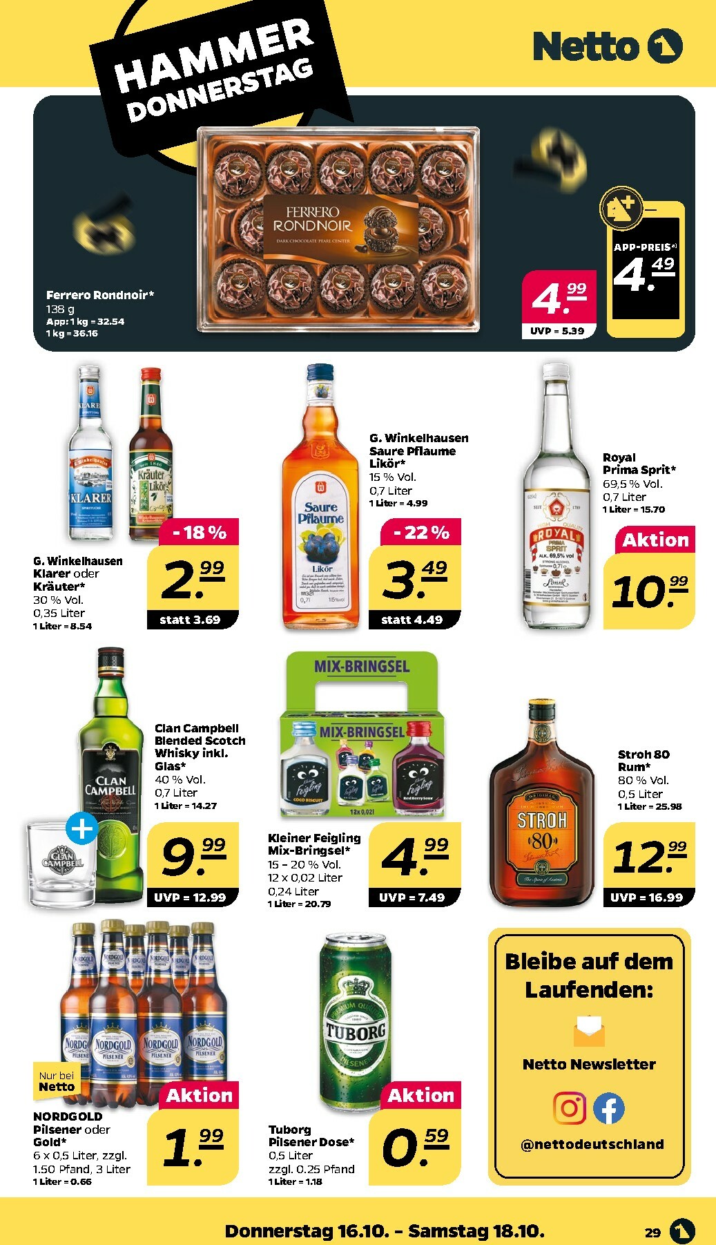 netto - Netto-Prospekt gültig vom 13.10. bis 18.10. - page: 29