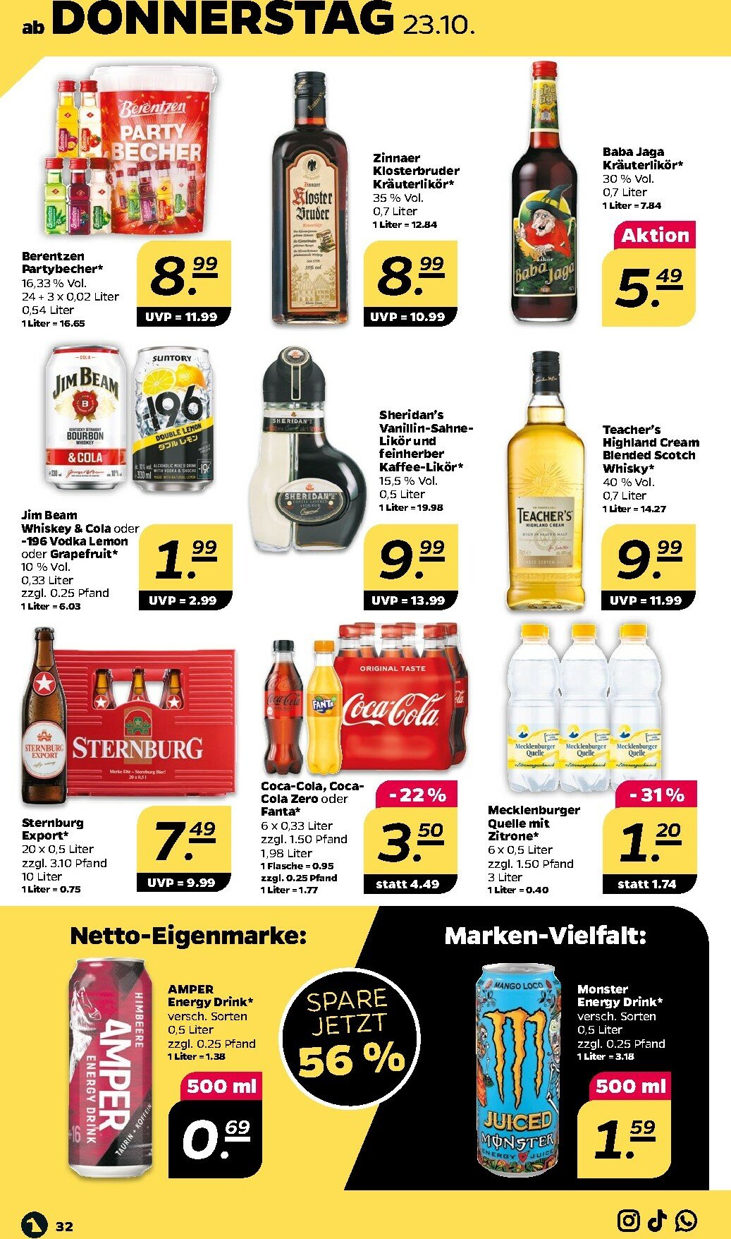 netto - Netto-Prospekt gültig vom 20.10. bis 25.10. - page: 34 netto - Netto-Prospekt gültig vom 20.10. bis 25.10. - page: 34