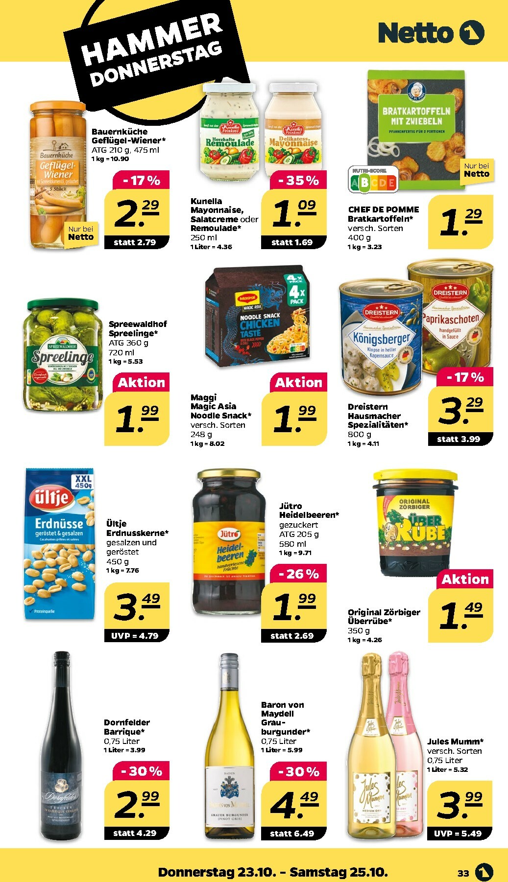 netto - Netto-Prospekt gültig vom 20.10. bis 25.10. - page: 35 netto - Netto-Prospekt gültig vom 20.10. bis 25.10. - page: 35