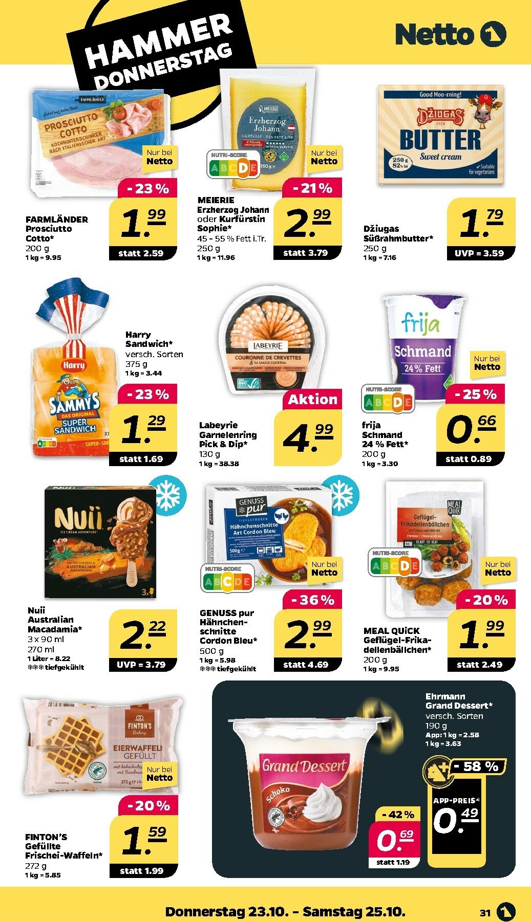 netto - Netto-Prospekt gültig vom 20.10. bis 25.10. - page: 33 netto - Netto-Prospekt gültig vom 20.10. bis 25.10. - page: 33